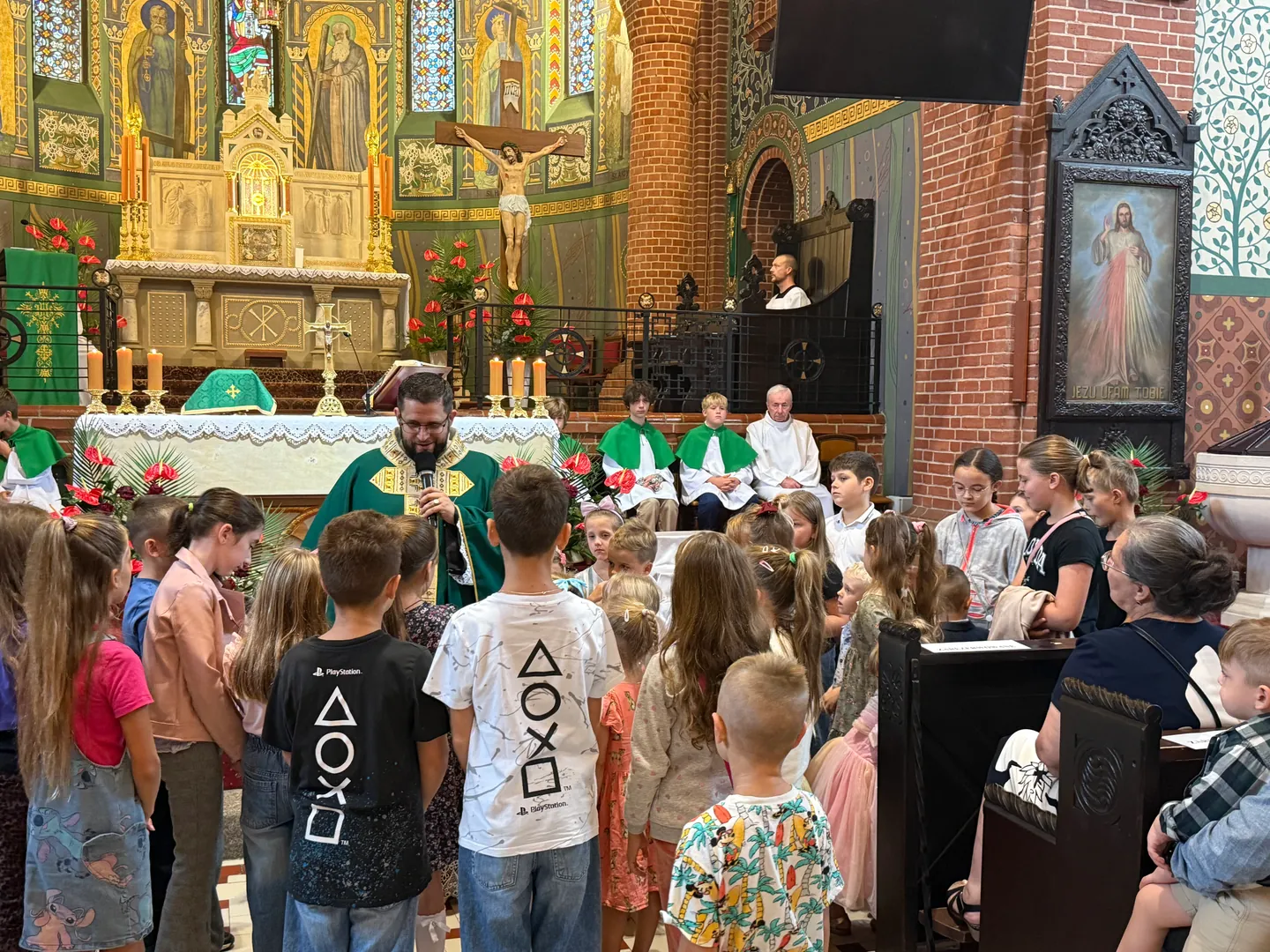 Msza św. w int. Przedszkola Sióstr Miłosierdzia, pracowników, dzieci i ich rodziców - 22 września 2025 r.
